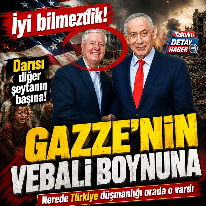 ABDli Senatör Lindsey Graham öldü! Nerede Türkiye düşmanlığı orada o vardı: Gazzeyi dümdüz edin demişti