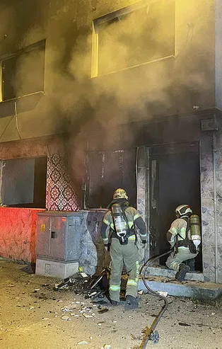 Bursa'da akılalmaz olay! 5 gün önce ateşe verdiği binayı şimdi de patlatmaya çalıştı!