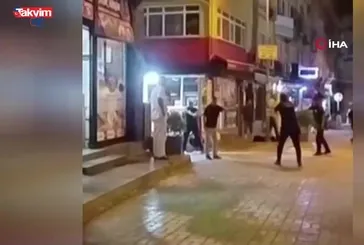 Bursa’da kavga ve saldırı kamerada!