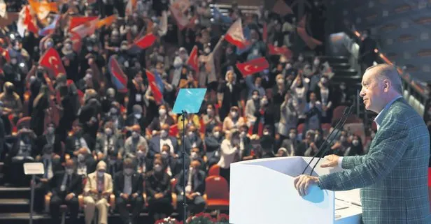 Başkan Erdoğan, dün partisinin Erzurum Genişletilmiş İl Danışma Toplantısı’na katıldı