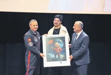 Türkiye'nin ilk astronotu Alper Gezeravcı Hasan Kalyoncu Üniversitesi'nde öğrencilerle buluştu!