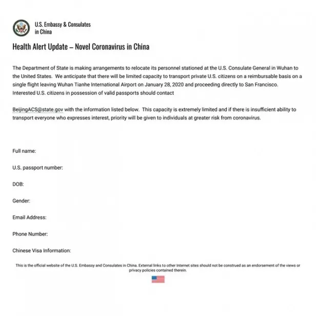 Koronavirüs hızla yayılıyor! ABD Wuhan'daki konsolosluğunu kapattı!-1