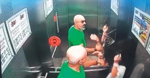 Baba M.A, kızına asansörde tokat attı! Dün gözaltına alındı Yaşam haberleri