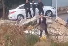 Rezalet görüntüler: İsrailli aşırı sağcı yetkili Chanamel Dorfman, 5 Filistinlinin öldürüldüğü yerde tuvaletini yaptı!
