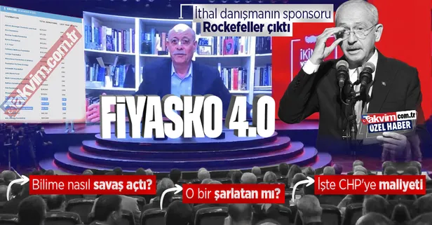 İthal danışman Jeremy Rifkin'in sponsoru Rockefeller çıktı! O bir şarlatan mı? CHP'ye maliyeti ne kadar olacak?