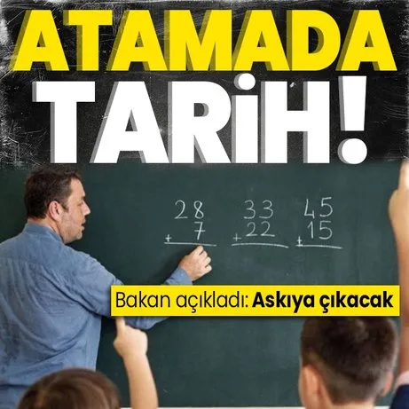 Milli Eğitim Bakanı Yusuf Tekin tarih verdi: Öğretmen atamaları ne zaman?