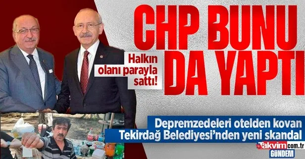 CHP’li belediyeden bir skandal daha! Tekirdağ Büyükşehir Belediye Başkanı Kadir Albayrak halkın olanı halka parayla sattı