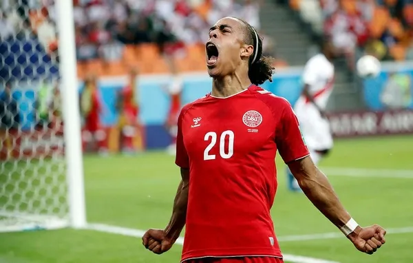 2018 Dünya Kupası'nda Danimarka Peru'yu tek golle geçti-2