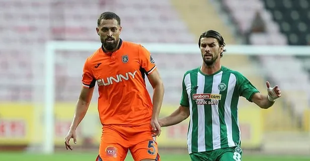 Konyaspor - Başakşehir ile berabere kaldı!