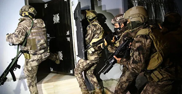 Son dakika: Mersin'de PKK operasyonu
