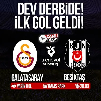 Galatasaray - Beşiktaş | CANLI