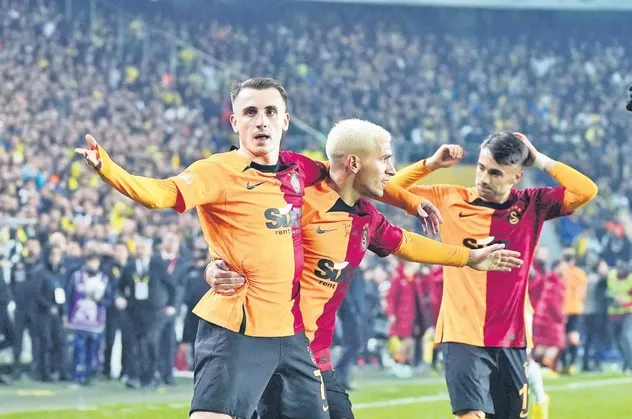 Fenerbahçe’ye fark atan Galatasaray psikolojik üstünlüğü de ele geçirdi