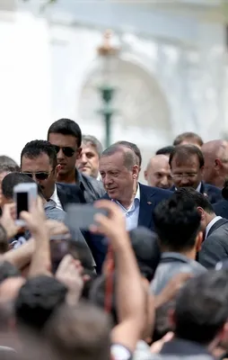 Cumhurbaşkanı Erdoğan'a yoğun ilgi