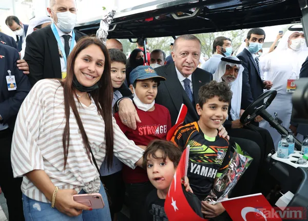 Başkan Recep Tayyip Erdoğan Dubai'de: Türk bayrakları ve mehteran takımlı coşkulu karşılama - 12