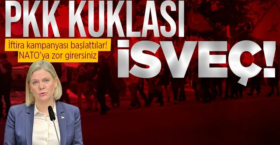 İsveç’ten Türkiye’ye karşı skandal iftira kampanyası