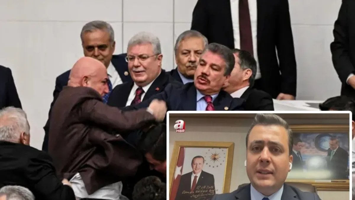 TBMM'deki kürsü işgalinin perde arkası | AK Partili Osman Gökçek A Haber'de anlattı: Özgür Özel Silivri'den arayıp "orayı karıştırın" dedi