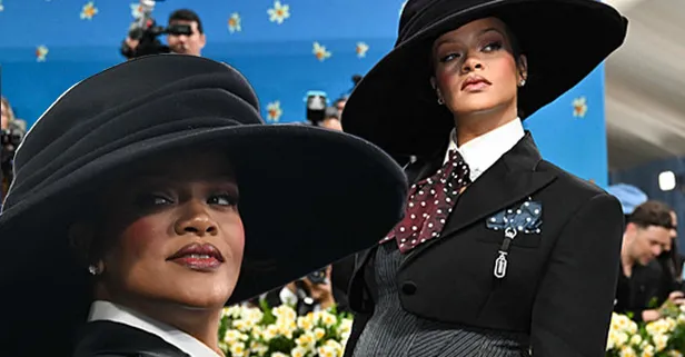 Rihanna 3. bebeğine hamile! 2025 Met Gala’ya karnı burnunda geldi!