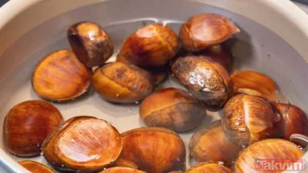 Kestaneyi fırına vermeden önce bunu yapın! Lokum gibi oluyor kabuğu kendiliğinden ayrılıyor - 4