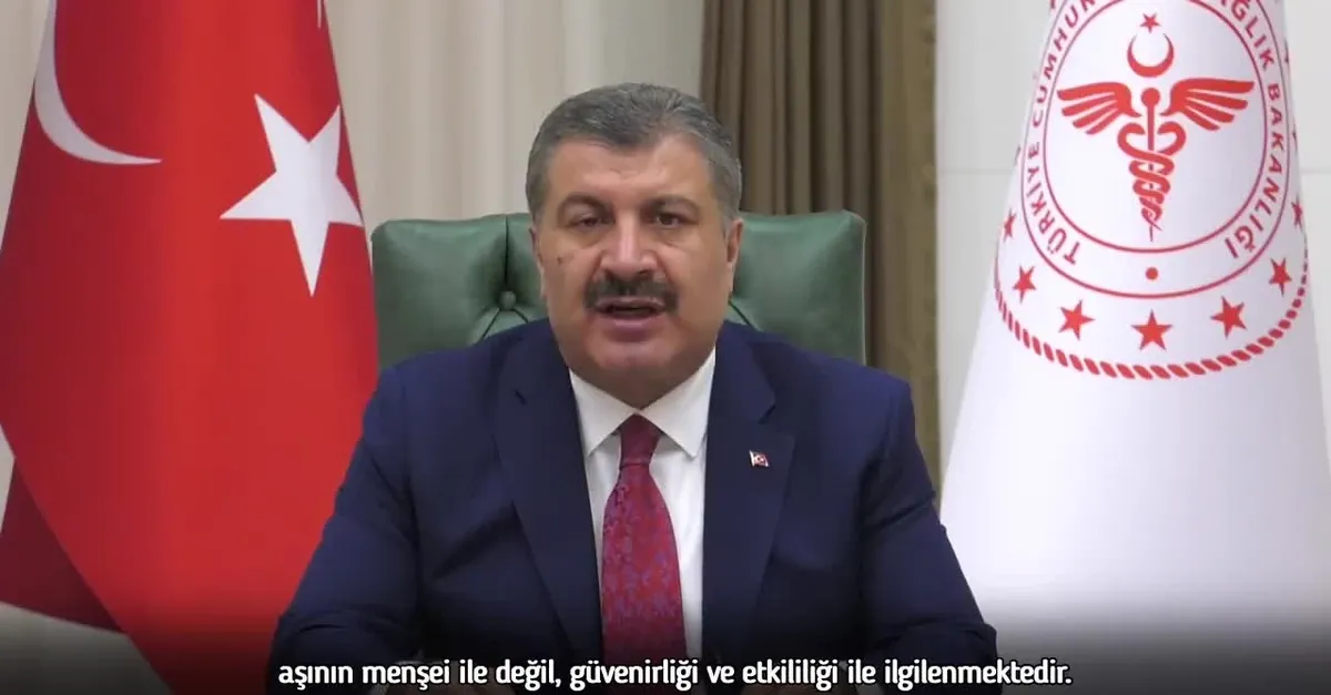 Son dakika: Sağlık Bakanı Fahrettin Koca'dan koronavirüs aşısı açıklaması: 3 aşımız klinik aşamaya gelmiştir