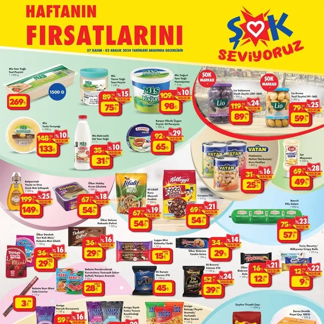 ŞOK aktüel ürünler kataloğu yayımlandı! 3 Aralık ŞOK aktüel indirimli ürünler listesi