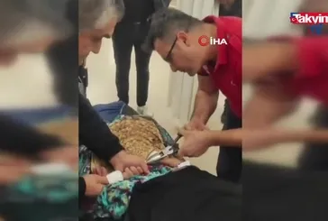 Tarsus'ta kadının parmağı blendere sıkıştı