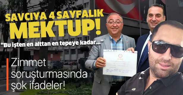 Yalova Belediyesi'ndeki zimmet soruşturmasında flaş ifadeler! Savcıya 4 sayfalık mektup!