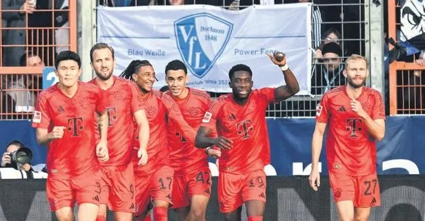 Bayern Münih Bochum’a patladı