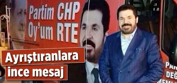 Savcı Sayan’dan Erdoğan’a destek