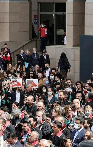 Küreselci Kavala'nın hesap vermesi CHP ve yandaşlarında hazımsızlık yaptı! İngiliz Reuters olay yerinde algı peşinde...