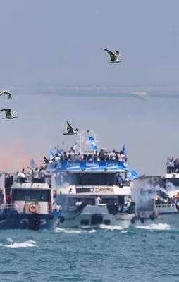 Beşiktaş'ın kutlamalarında kahreden olay