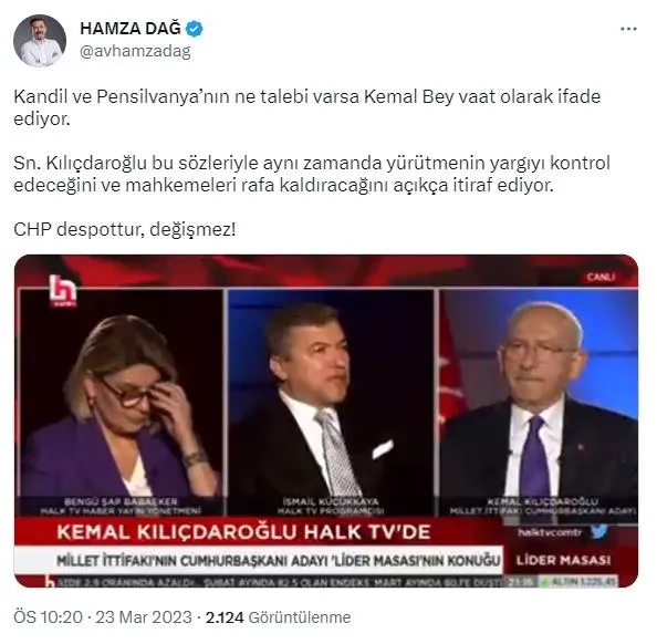 kilicdaroglu-hdp-ile-ittifaki-normallestirdi-kandil-ve-pensilvanyaya-selam-cakip-fetoculere-iade-i-itibar-vade-1679601012311.jpeg Kılıçdaroğlu HDP ile ittifakı normalleştirdi! Kandil ve Pensilvanya'ya selam çakıp FETÖ'cülere iade-i itibar vadetti: Yavuz Ağıralioğlu...-7