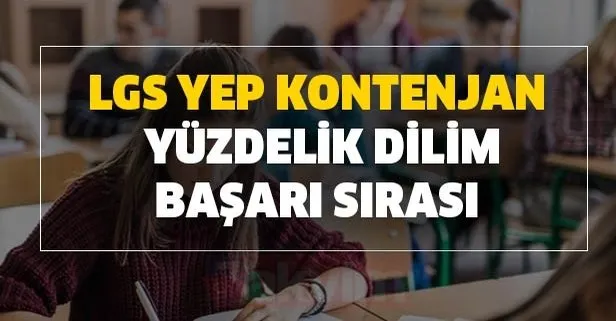 Eokulyd Meb Gov Tr 2020 Lgs Lise Taban Tavan Puanlari Lgs Yep Kontenjan Yuzdelik Dilim Basari Sirasi Takvim