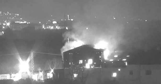 SON DAKİKA: Tuzla’da fabrika yangını