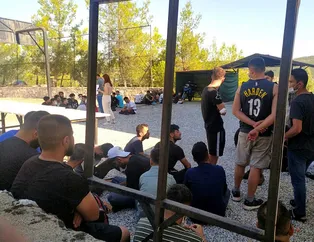 Ormanda 55 kaçak göçmen yakalandı