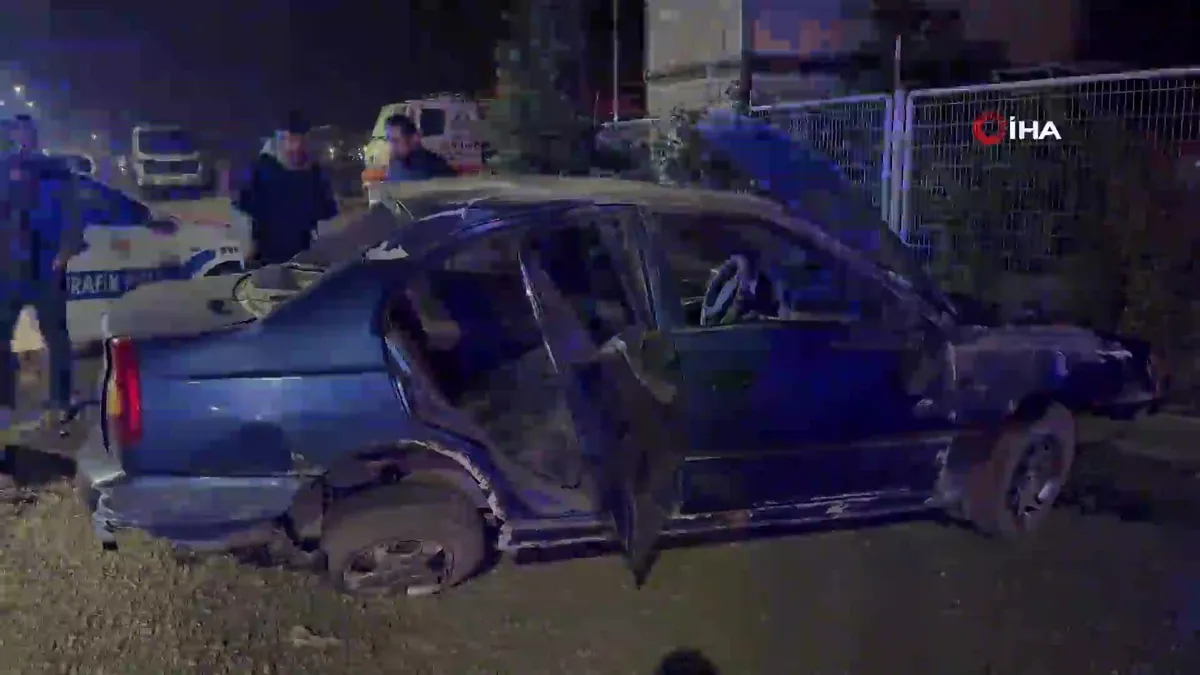 Tekirdağ'da feci kaza: 1'i ağır, 5 yaralı