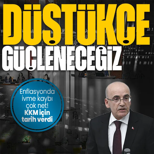 Hazine ve Maliye Bakanı Mehmet Şimşekten enflasyon açıklaması: Kalıcı olarak düşüreceğiz