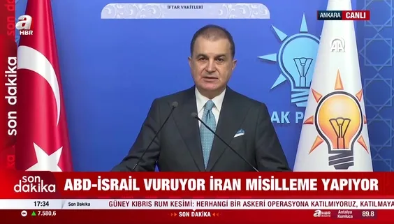 AK Parti’den İran saldırılarına sert tepki: "Diplomasi sürerken yapılan saldırı kabul edilemez"