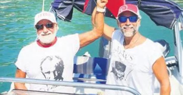 Rum kökenli Fedon'un 30 Ağustos Zafer Bayramı coşkusu