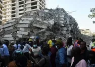 Nijeryada 21 katlı bina çöktü! Enkaz altında kalanlar var...