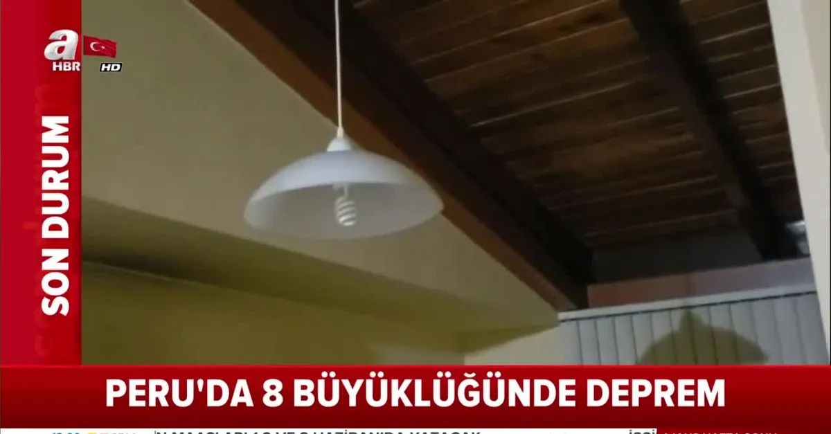 Son dakika... Peru'da şiddetli deprem