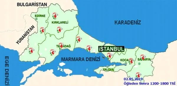 Son dakika... Meteoroloji uyardı! İstanbul'da bugün o saatlere dikkat-1