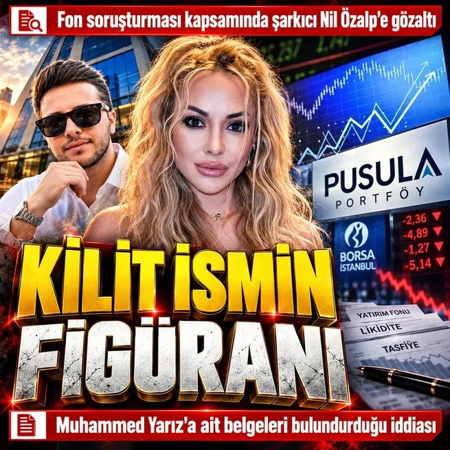 Muhammed Yarıza ait belgeler bulundurduğu iddiası: Şarkıcı Nil Özalp borsa soruşturmasında gözaltında!