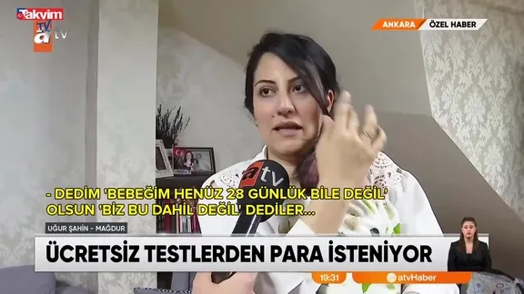 Özel hastanelerin "yenidoğan" oyunu! İlk 28 gün ücretsiz testlerden para istediler