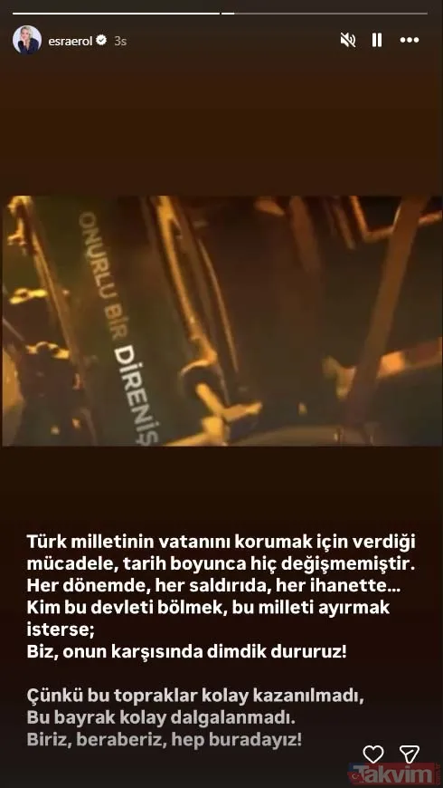 O kara geceyi unutmadılar! Ünlülerden 15 Temmuz mesajı: "Kim bu devleti bölmek isterse karşısında dimdik dururuz!" | Esra Erol, Müge Anlı, Sinan Akçıl... - 4