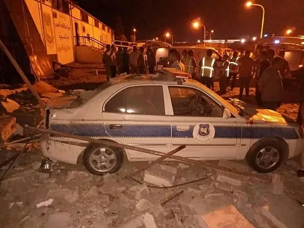 Son dakika: Hafter güçleri, düzensiz göçmenleri hedef aldı-2