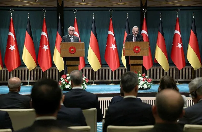 Başkan Erdoğan ve Steinmeier'den ortak açıklamalar! Ticarette hedef 60 milyar dolar... | "Gazze'deki manzarayı Almanlar da görmeli"-5