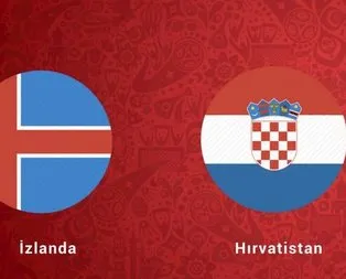 İzlanda -Hırvatistan maçı saat kaçta? İzlanda Hırvatistan maçı hangi kanalda? Dünya Kupası