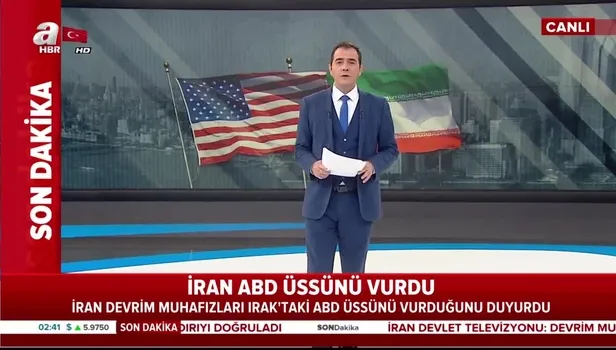 Son dakika: İran, Irak'taki ABD üssünü füzelerle vurdu!