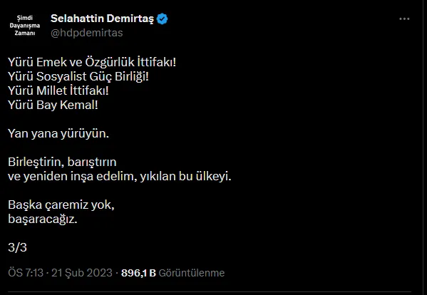 hdp-masanin-ustune-cikmaya-hazirlaniyor-ertugrul-kurkcuden-meral-aksenere-kayyim-gondermesi-1677929425921.png HDP masanın üstüne çıkmaya hazırlanıyor! Sancar'dan Kılıçdaroğlu'na yeşil ışık: "Cumhurbaşkanlığı adaylığı sürecini yeniden değerlendireceğiz"-22