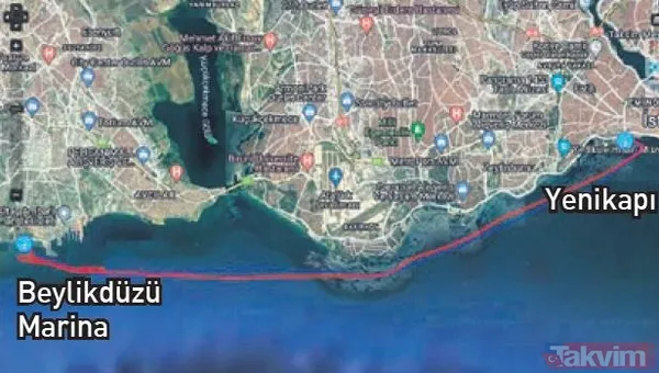 CHP'li İBB Başkanı Ekrem İmamoğlu vatandaş trafik çilesi çekerken 'Çevre 1' adlı tekneyi kendine makam aracı yaptı - 3